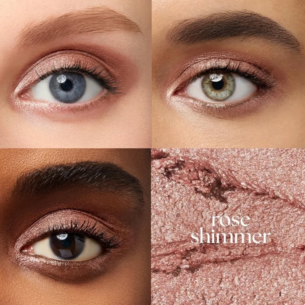 Julep Eyeshadow 101 2-Piece Duo: Pearl Shimmer & Rose Shimmer, NIB